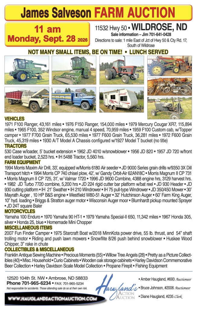 Salveson Farm Auction 9-28-26 copy
